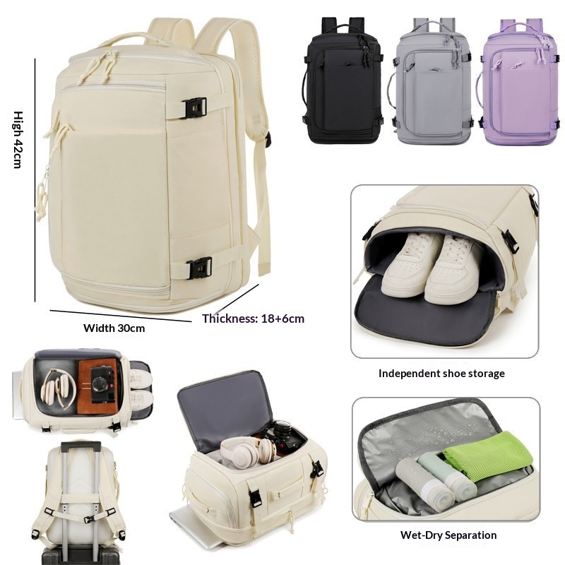 It Travel Accessories - Seyahat Sırt Çantası Büyük Kapasiteli Çok
