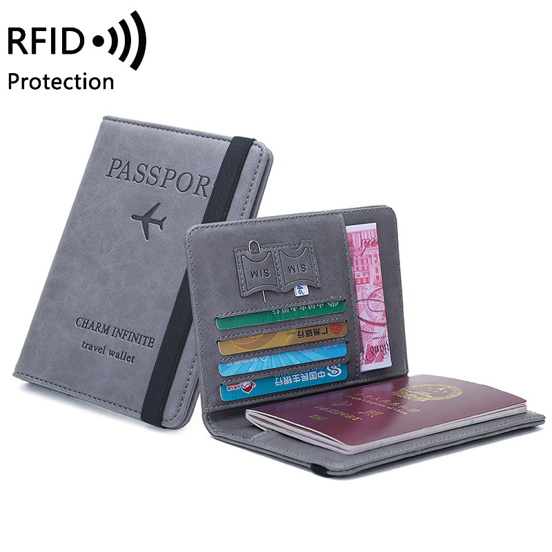 Travel Accessories Passport Holder - Unisex PU Deri Pasaport Tutucu -
