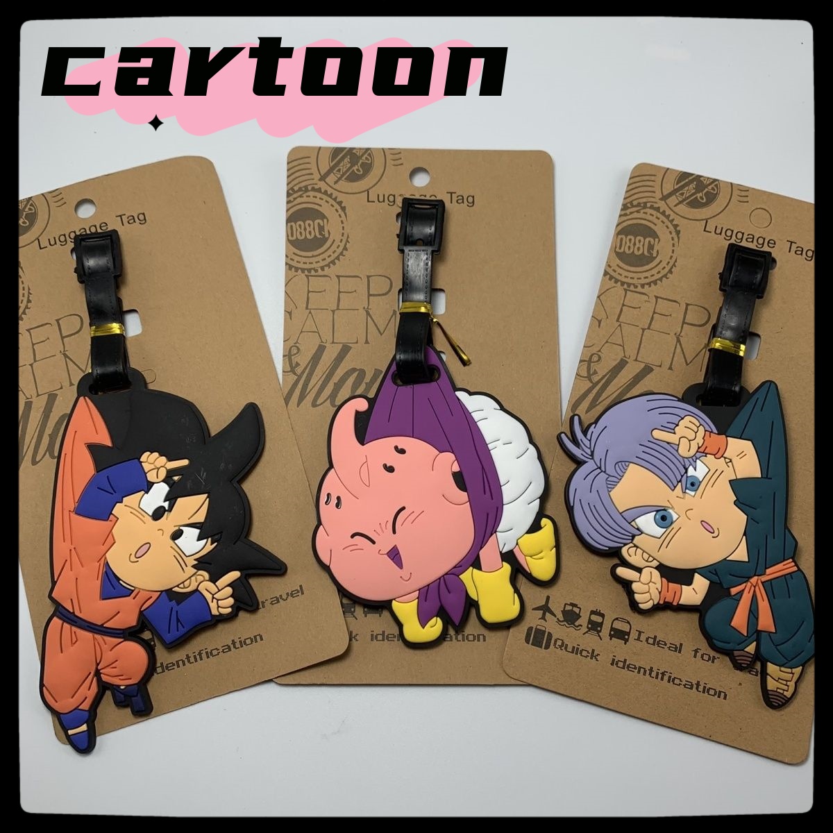 Travel Accessories For Japan - Dragon ball anime karikatür Goku Majin