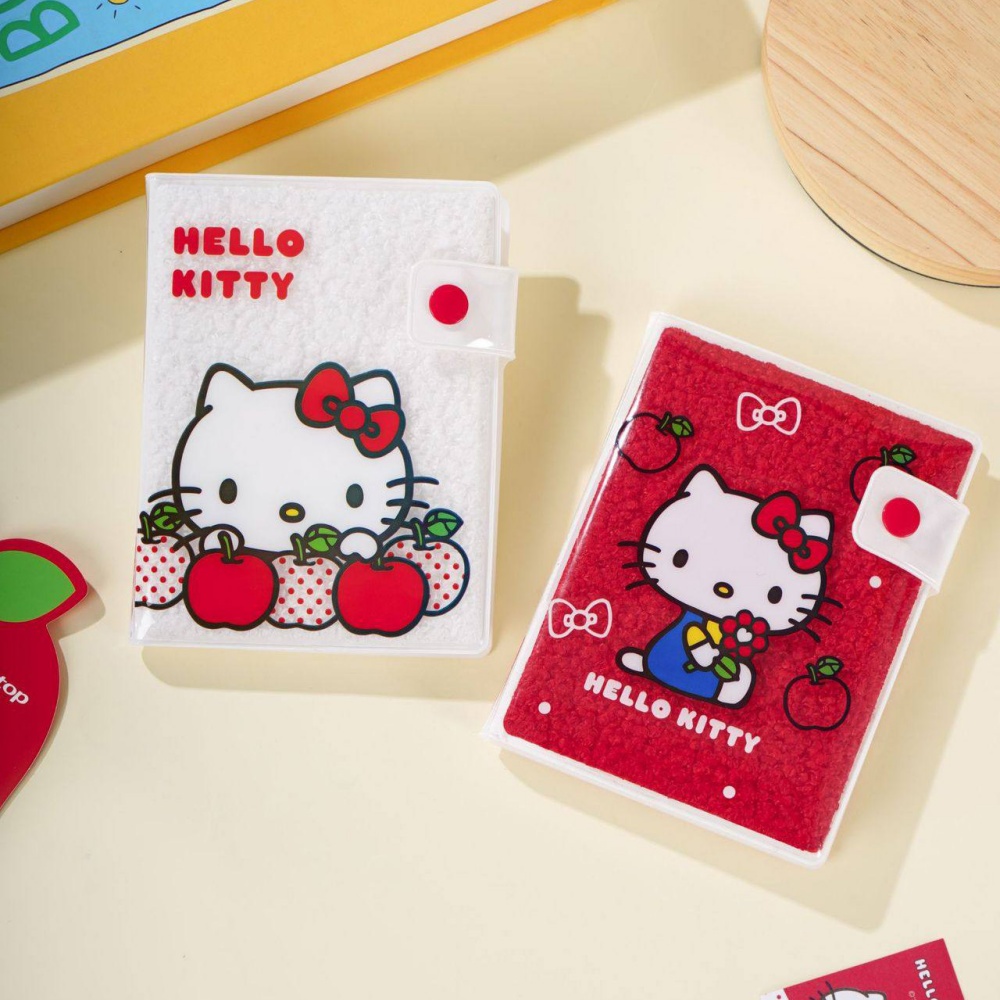 Travel Accessories For Japan - Orijinal Hello Kitty Peluş Klipsli Günlük