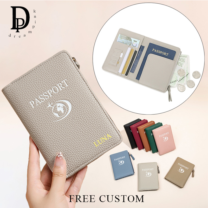 Travel Accessories Passport Holder - Seyahat Kadın RFID Kişiselleştirilmiş Pasaport Tutucu