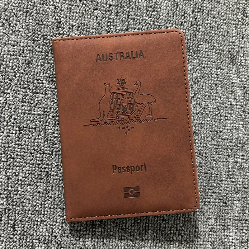 Travel Accessories Passport Holder - Avustralya Pasaport Kapağı Rfid Engelleme seyahat