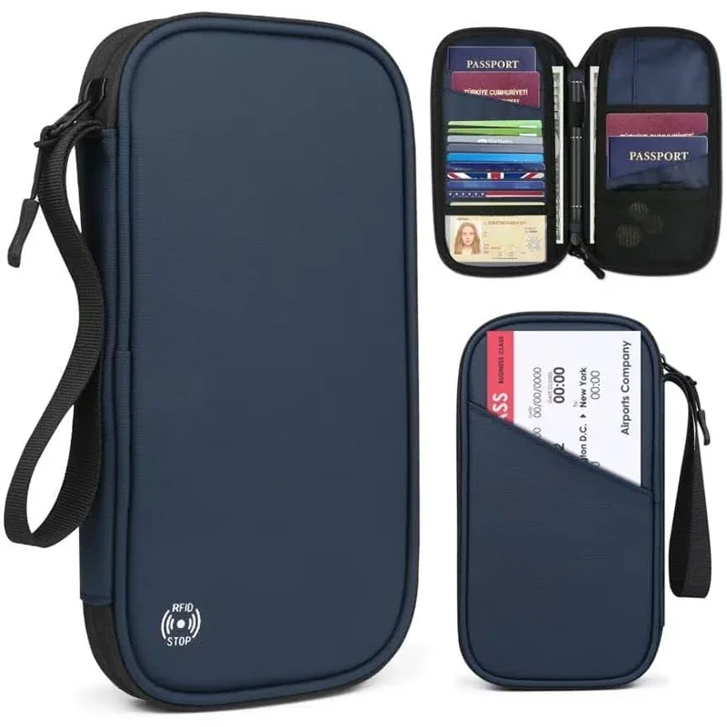 Travel Accessories Passport Holder - Hafif Aile Seyahat Pasaport Kapağı Cüzdan