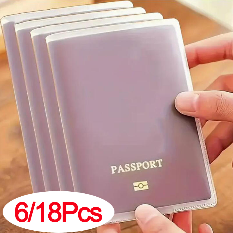 Travel Accessories Passport Holder - 6/18 adet Pasaport Kapağı Çanta Seyahat