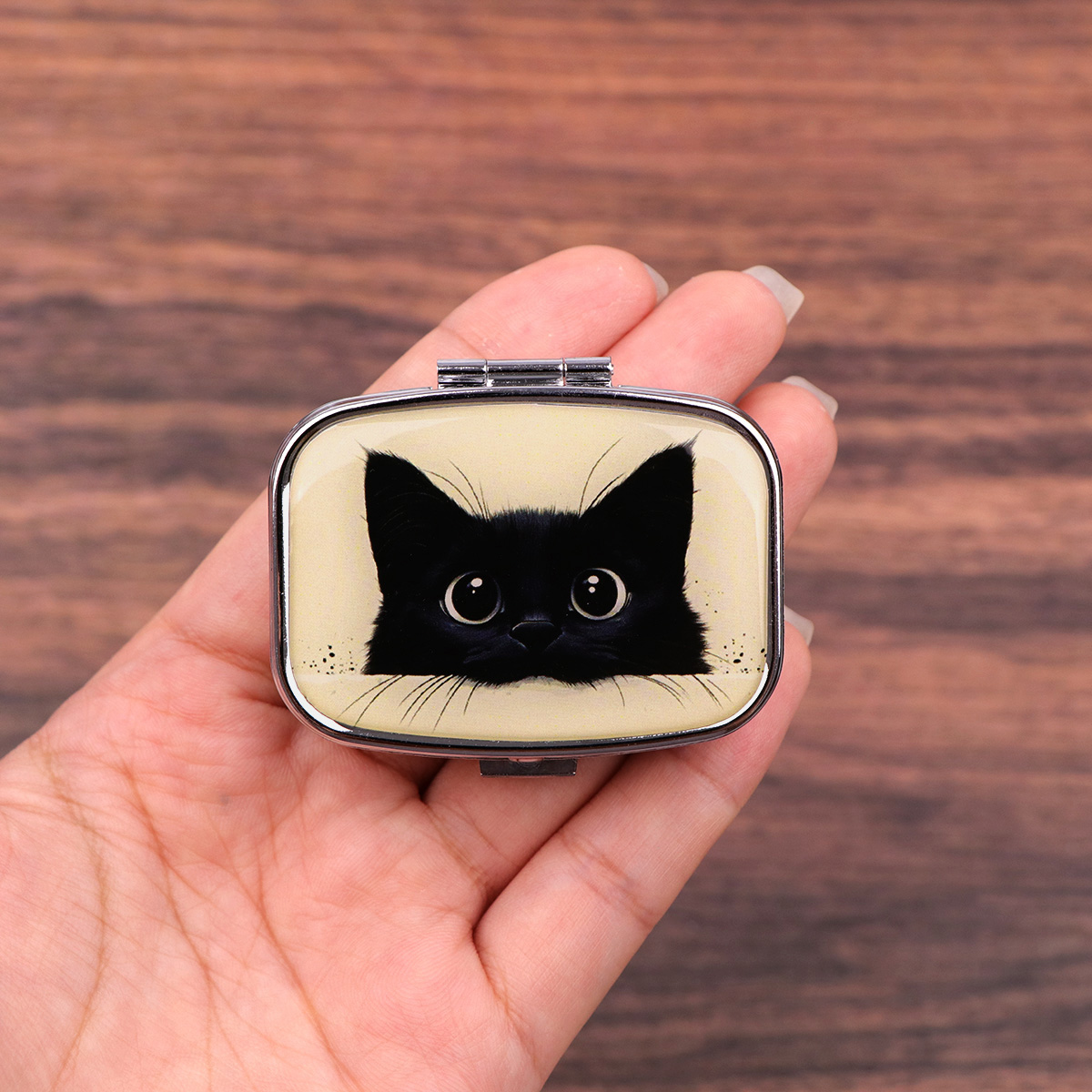 Travel Accessories For Japan - Sevimli Siyah Kedi Seyahat Hap Organizatör