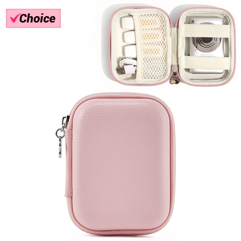 Travel Accessories Pink - Dijital Kamera Çantası Küçük Seyahat Kompakt