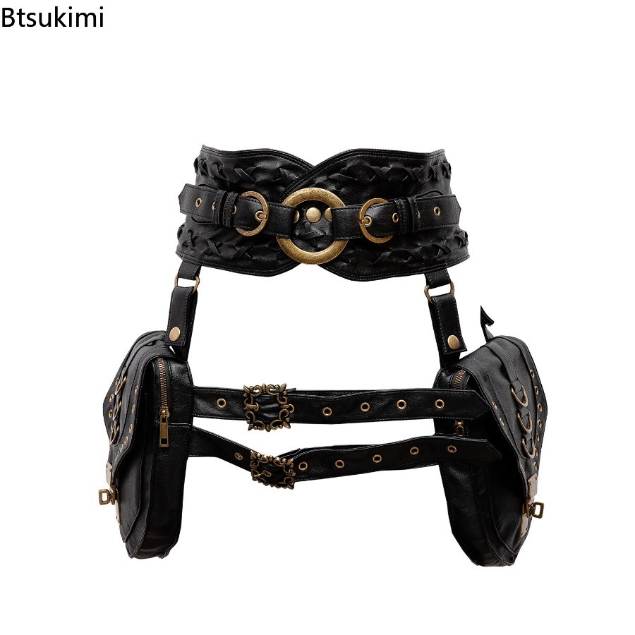 Retro Steampunk Kullanışlı Bel - Travel Accessories Hip Belt incelemesi ve fiyatı