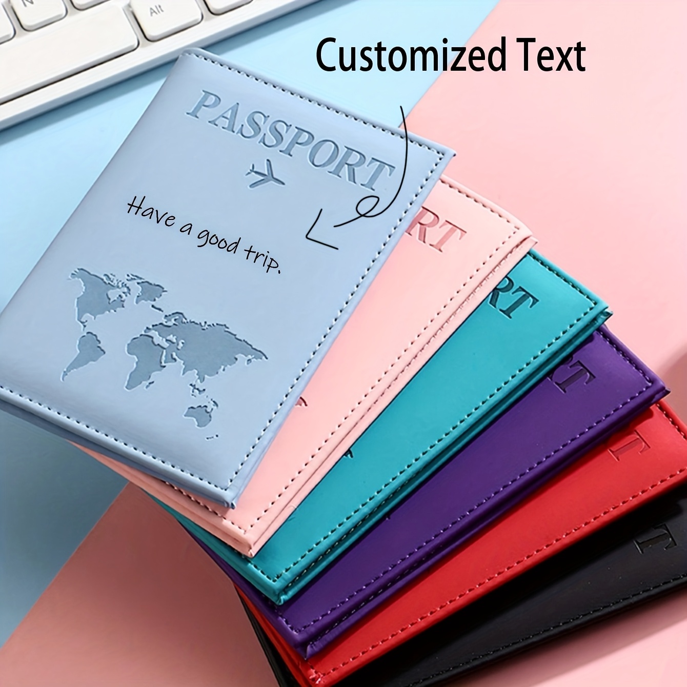 1 adet Kişiselleştirilmiş Pasa - Travel Accessories Pink incelemesi ve fiyatı