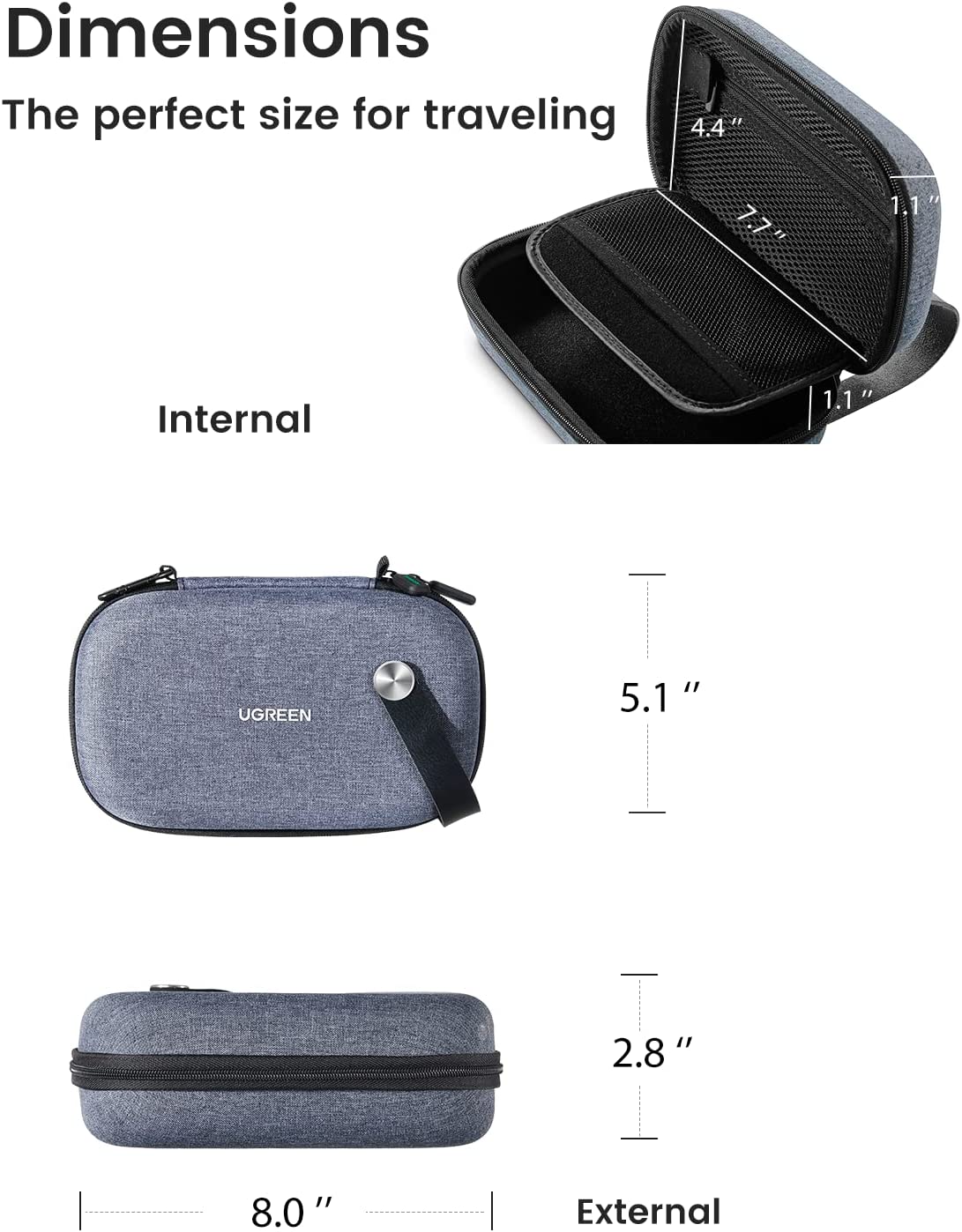 UGREEN Elektronik Seyahat Düze - Travel Accessories Organizer Case incelemesi ve fiyatı