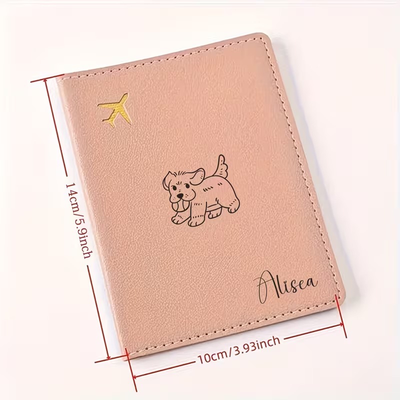 Sevimli Köpek Dilini Dışarı Çı - Travel Accessories Passport Holder incelemesi ve fiyatı
