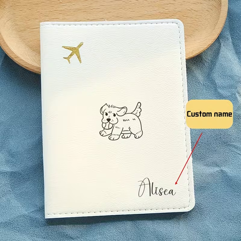 Sevimli Köpek Dilini Dışarı Çı - Travel Accessories Passport Holder incelemesi ve fiyatı