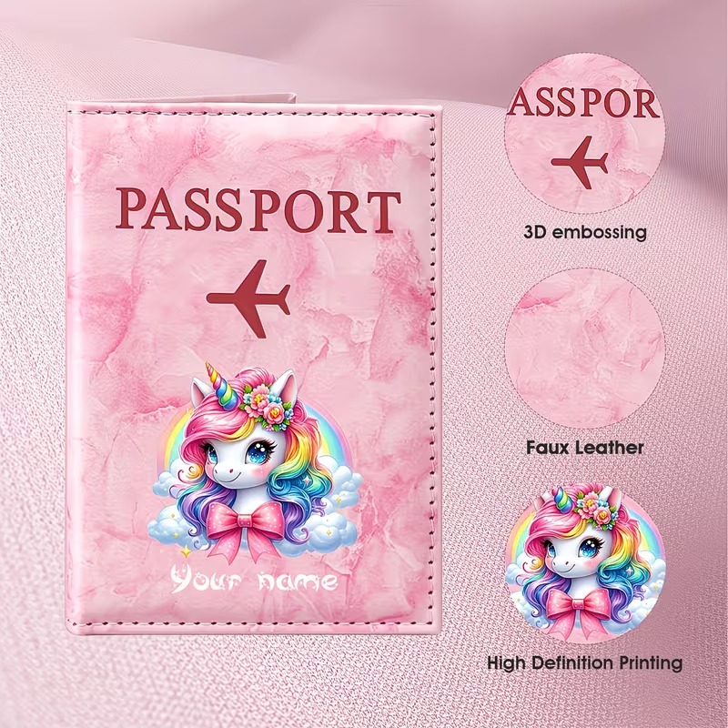 Kişiye Özel İsimli Özel PU Pas - Travel Accessories Passport Holder incelemesi ve fiyatı