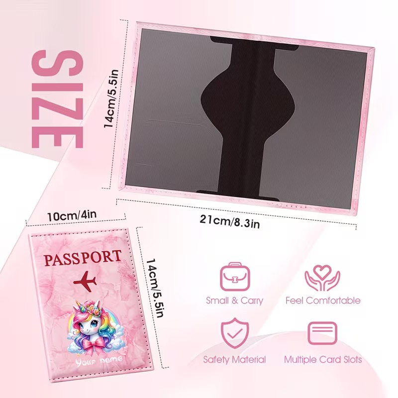 Kişiye Özel İsimli Özel PU Pas - Travel Accessories Passport Holder incelemesi ve fiyatı