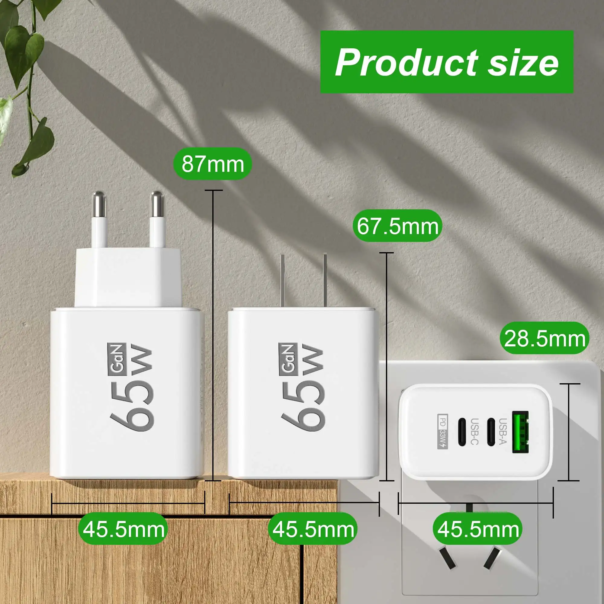 Katlanabilir 65W GaN 3 Bağlant - Travel Accessories Inc incelemesi ve fiyatı