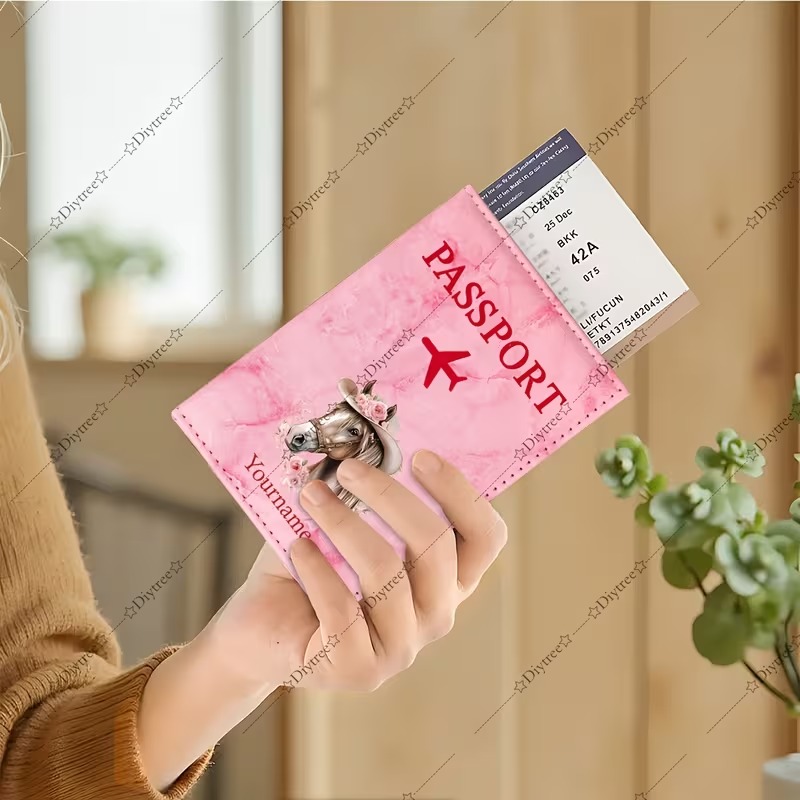 Kişiye Özel Zarif Pastoral Tar - Travel Accessories Pink incelemesi ve fiyatı